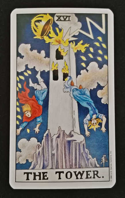 The Tower Tarot Card